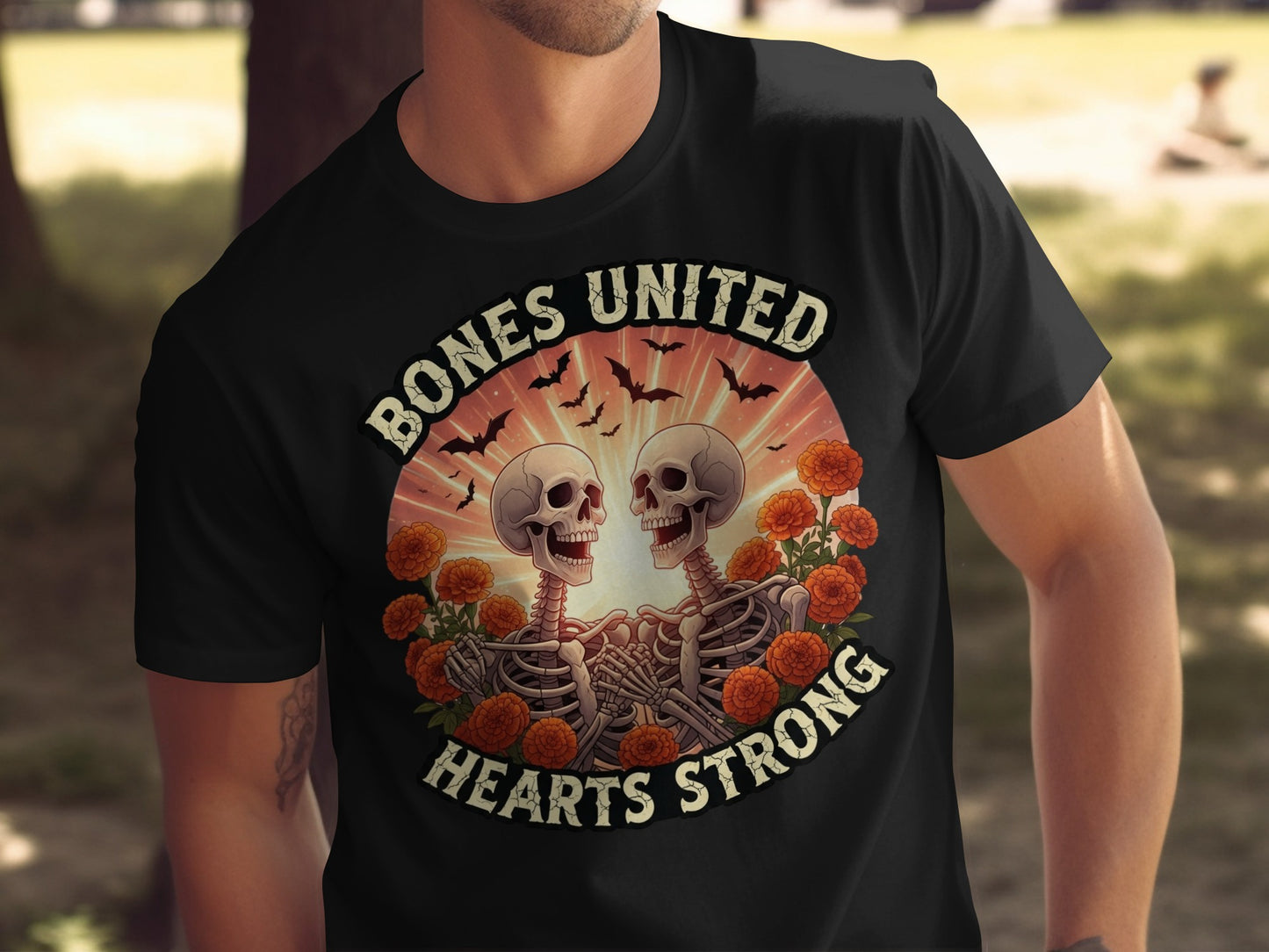 Bones United Hearts Strong Graphic Tee product