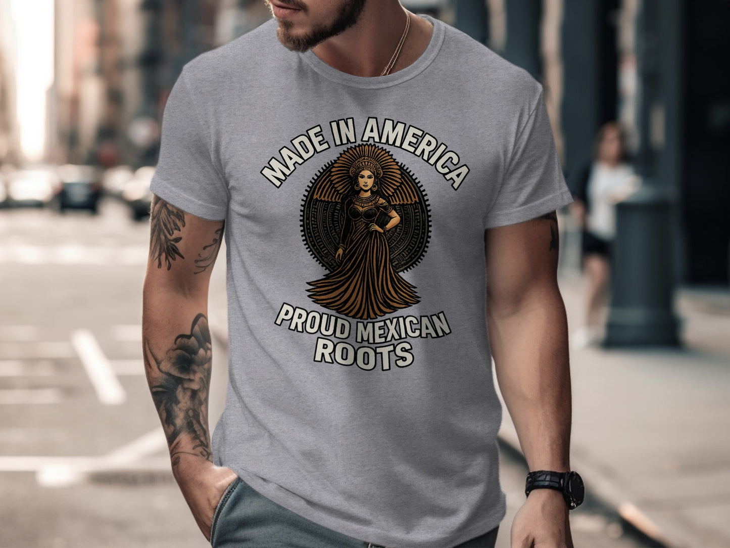 Made in America Proud Mexican Roots T-shirt product