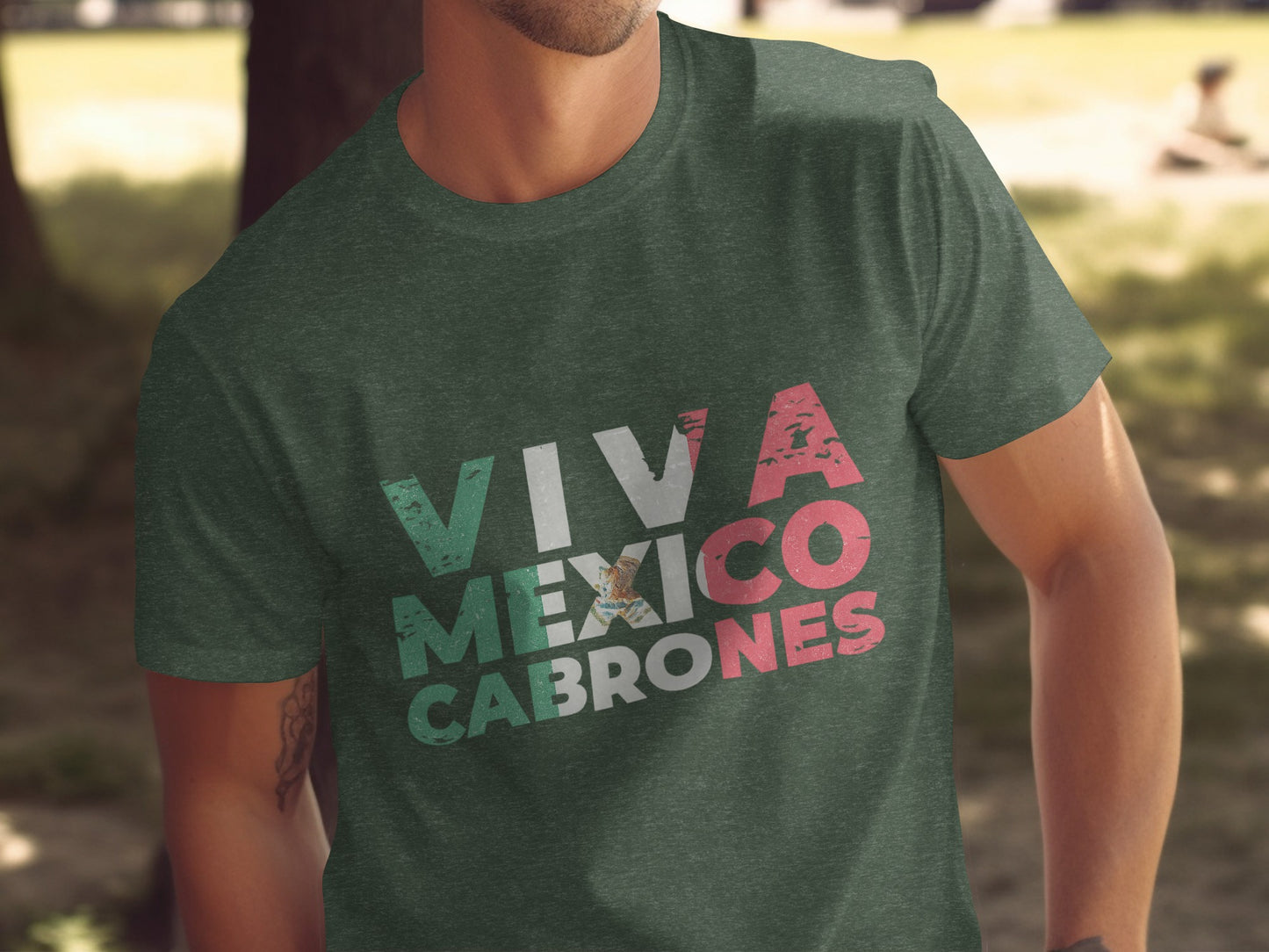 Viva Mexico Cabrones Graphic T-shirt product