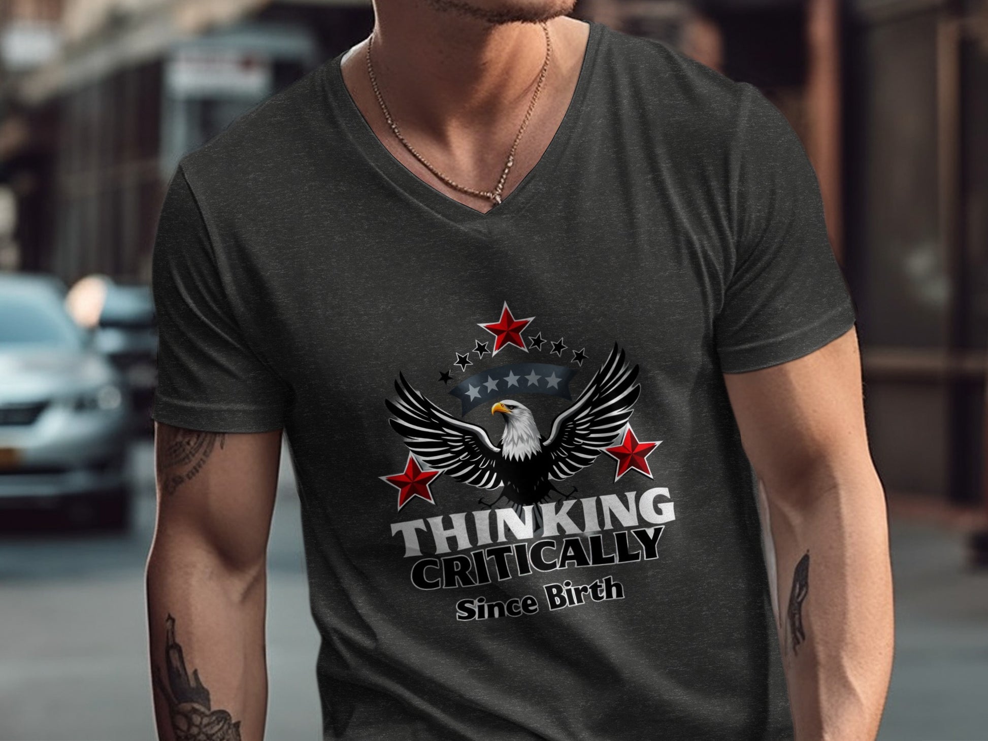 Thinking Critically Since Birth T-shirt product
