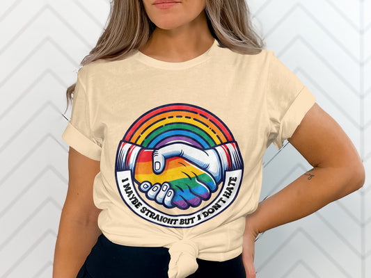 I Always Straight But I Don't Hate T-shirt product type