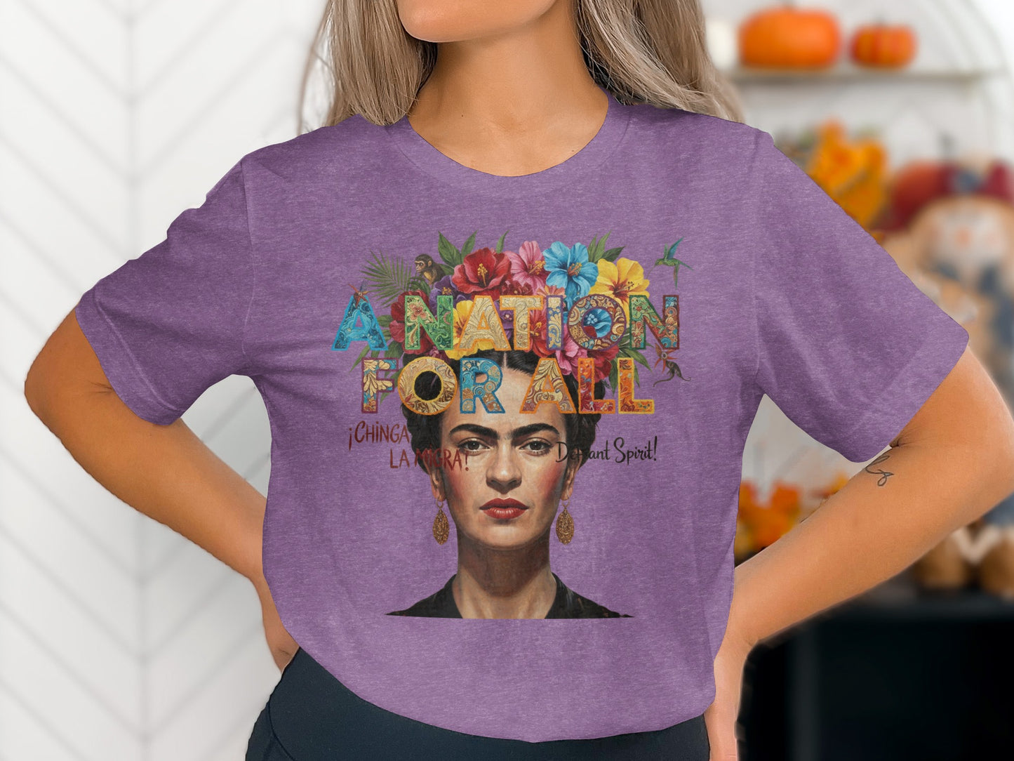 A Nation For All Print Graphic Short Sleeve Shirt product type