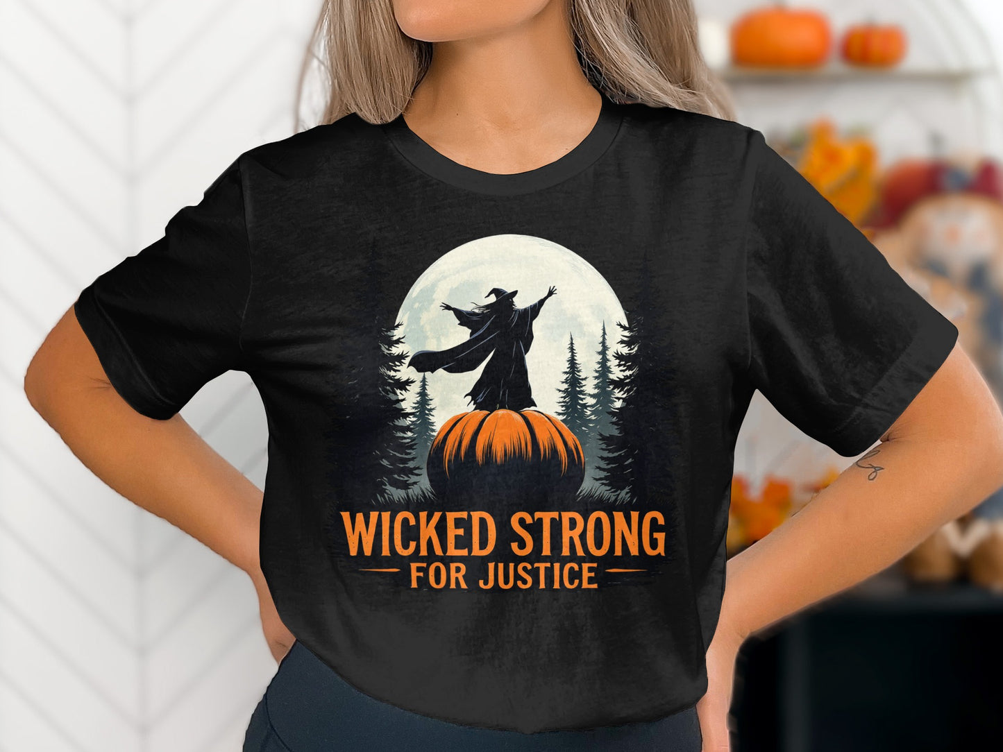 Wicked Strong For Justice Graphic T-Shirt product type
