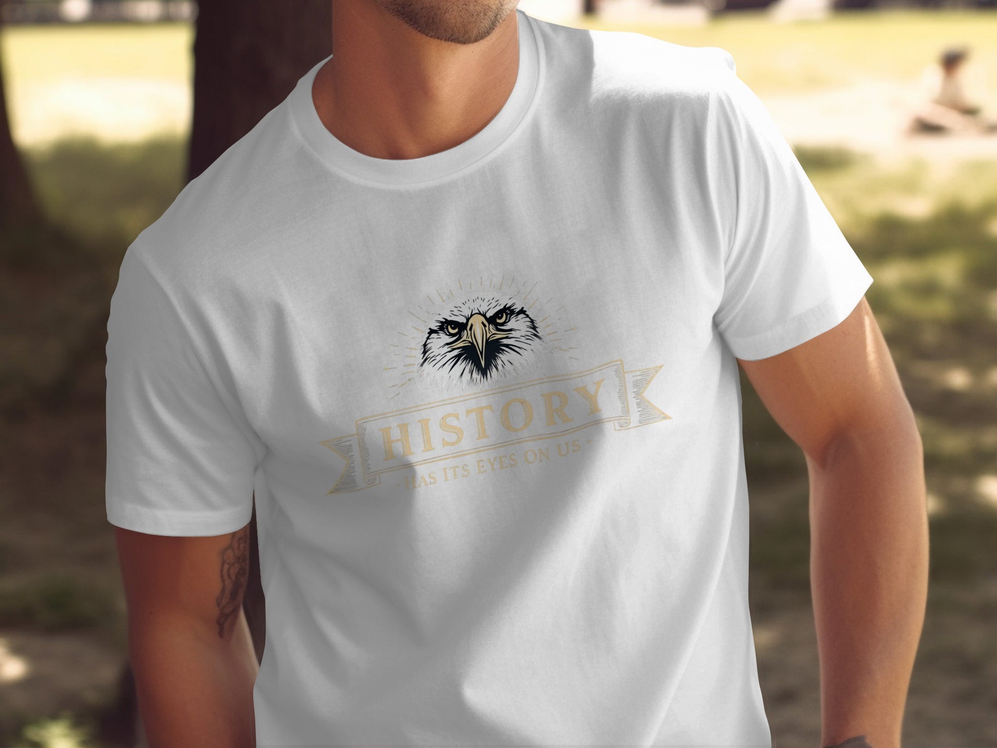 History Has Its Eyes on Us Graphic T-shirt product type