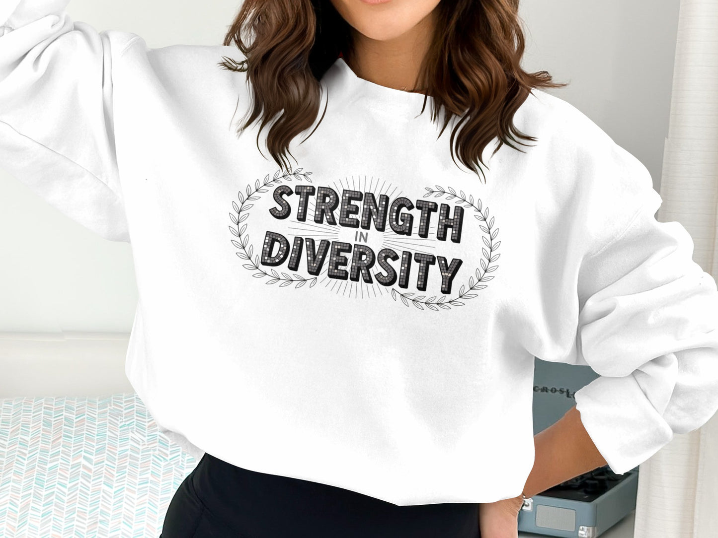 Strength in Diversity Graphic Print Sweatshirt product type
