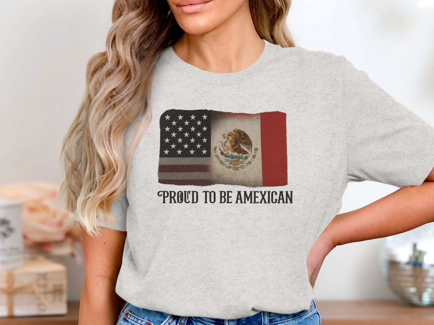 Proud to Be Amexican Unique Graphic T-Shirt product