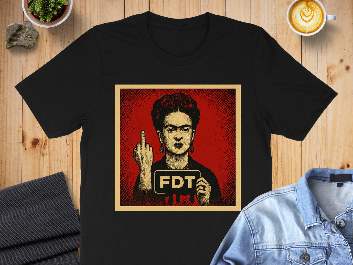 FDT Faux Mugshot Graphic Tee Art Inspired T-shirt product