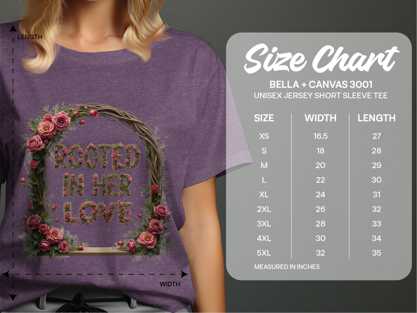 Rooted In Her Love Graphic T-Shirt product type