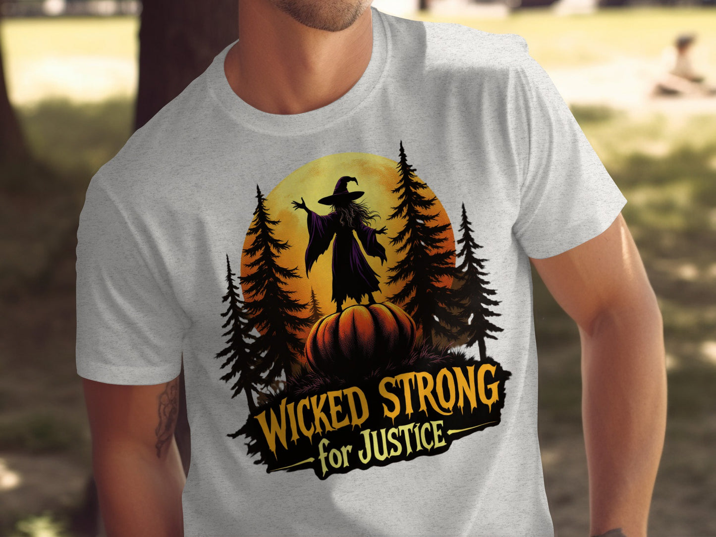 Wicked Strong for Justice Graphic T-Shirt product type