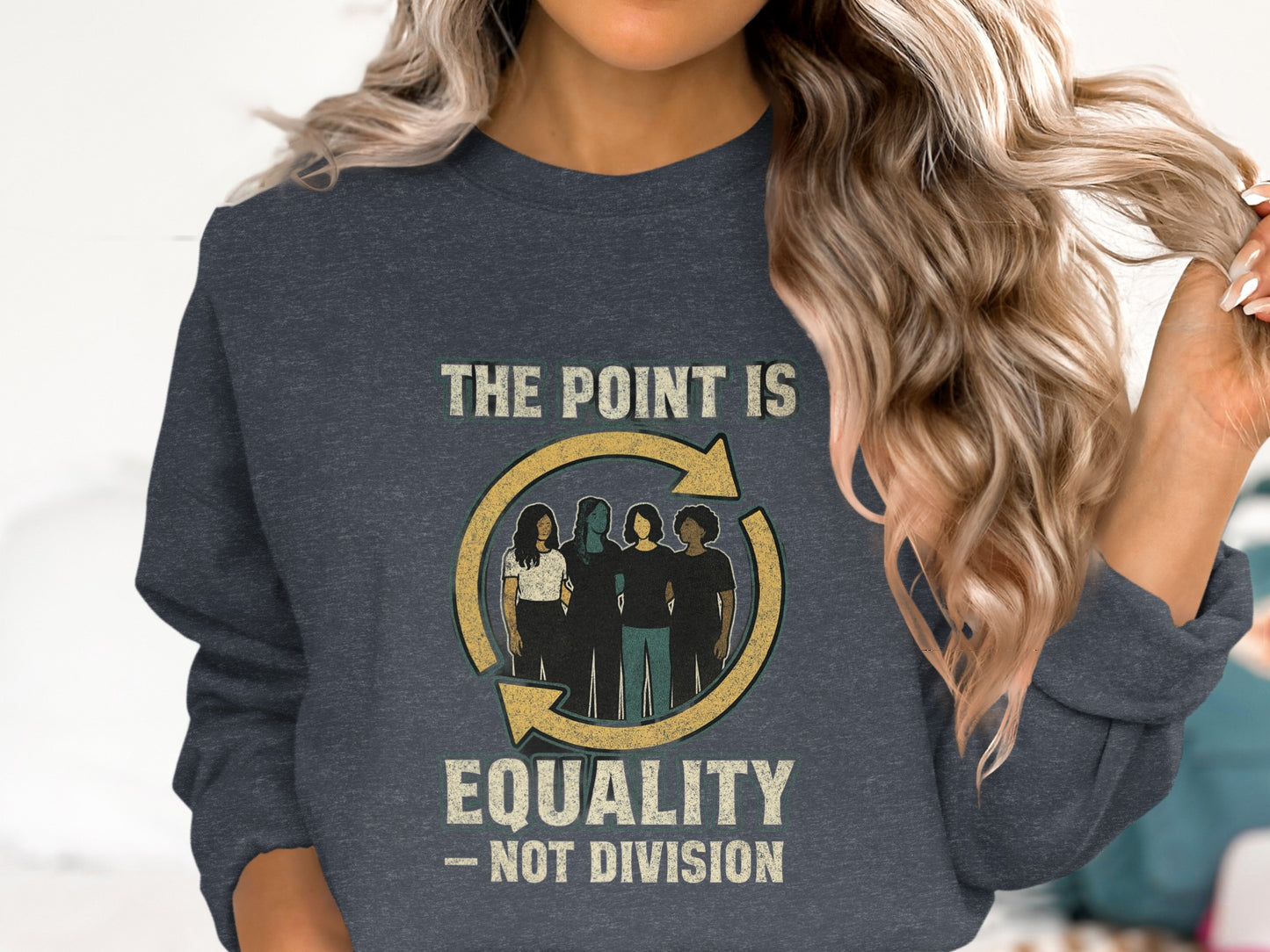 The Point Is Equality Not Division Graphic Shirt product type