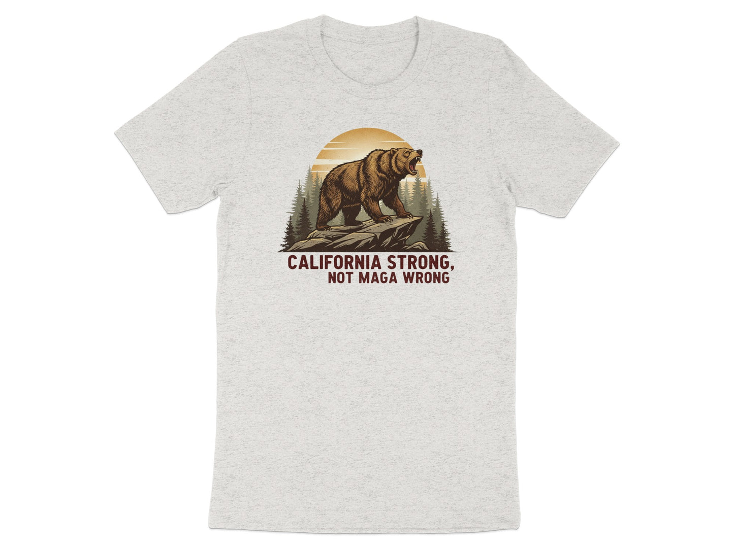 California Strong Not Maga Wrong T-Shirt product