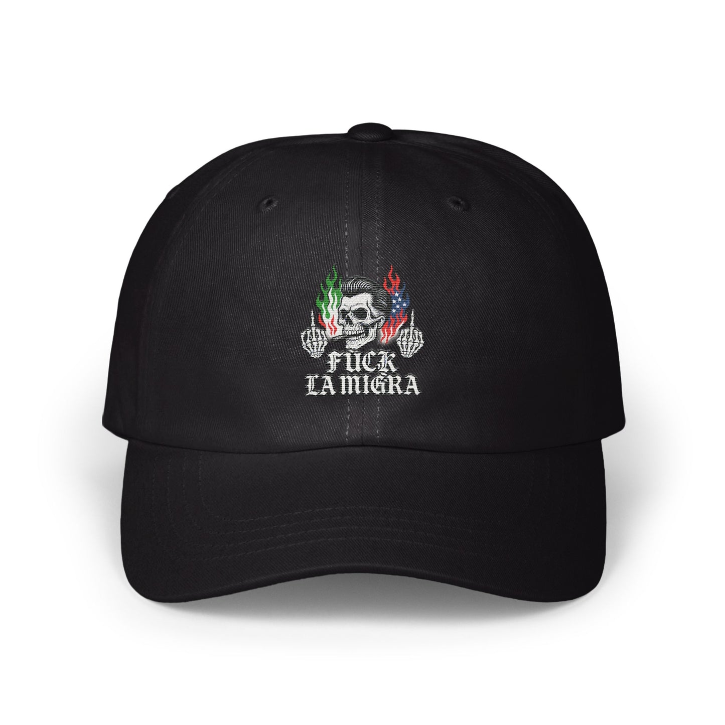 Fuck La Mera Embroidered Adjustable Cap Hat product