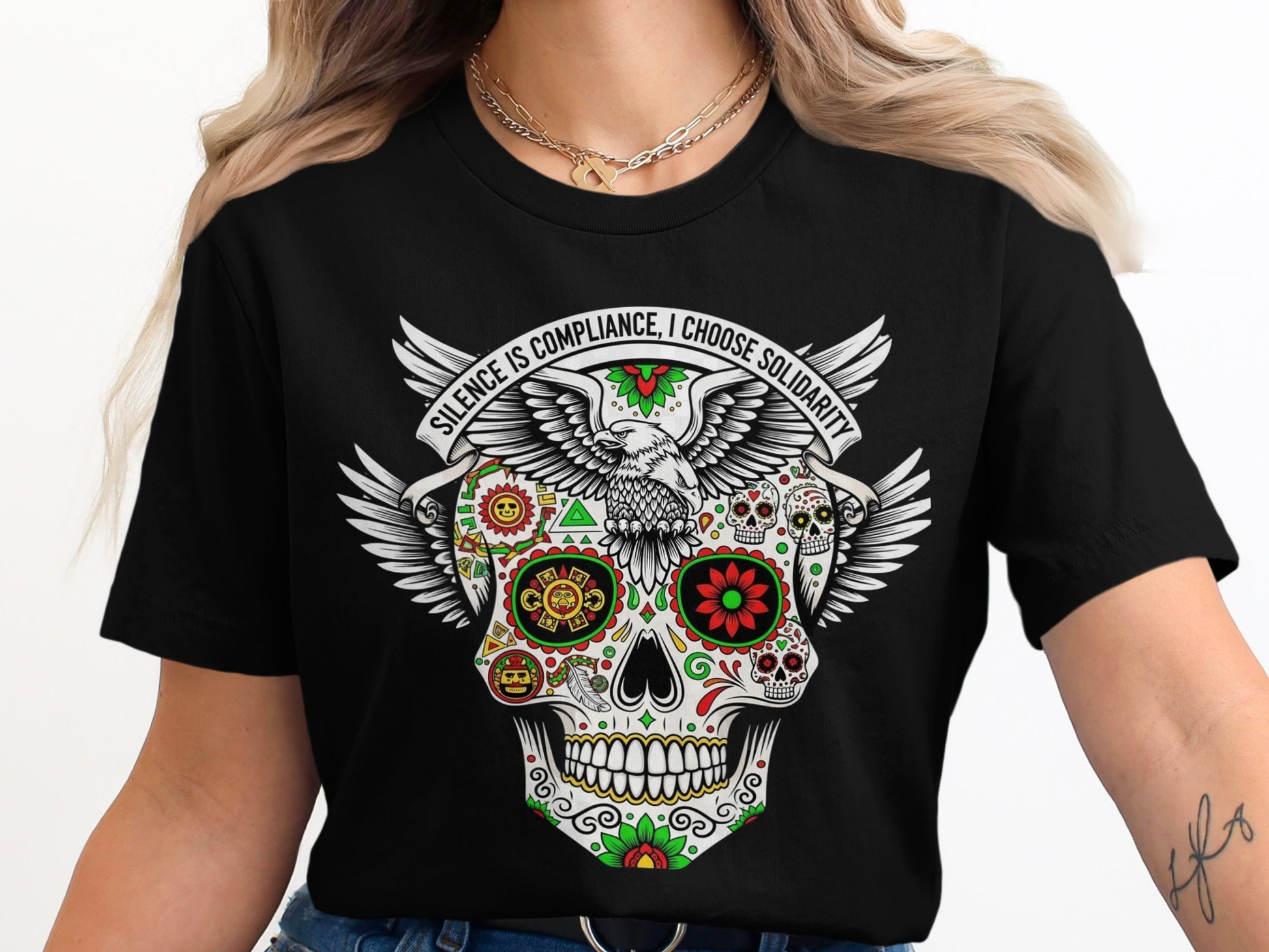 Silence Is Compliance I Choose Solidarity T-shirt product