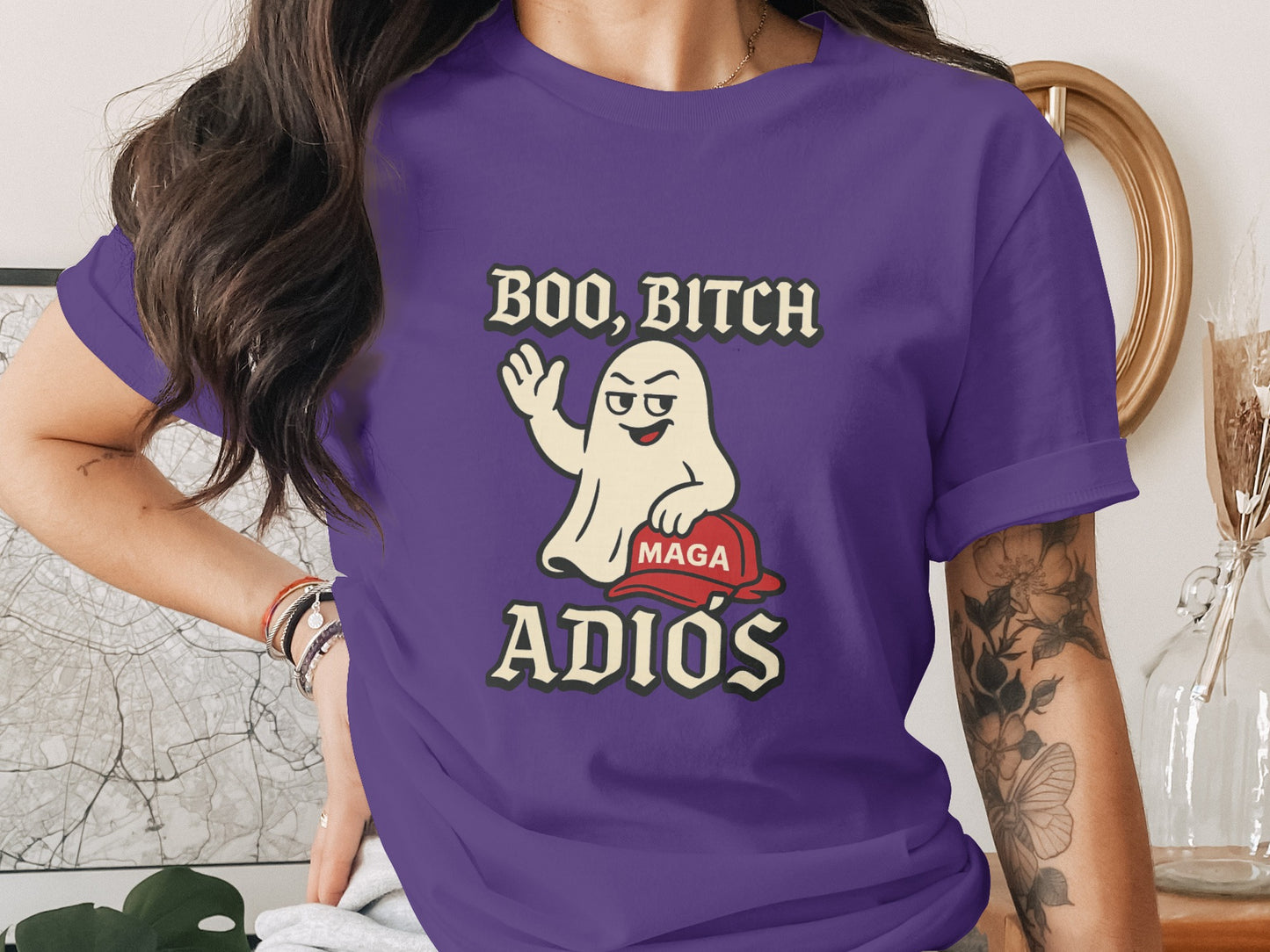 Boo Bitch Adios Funny Halloween Ghost product