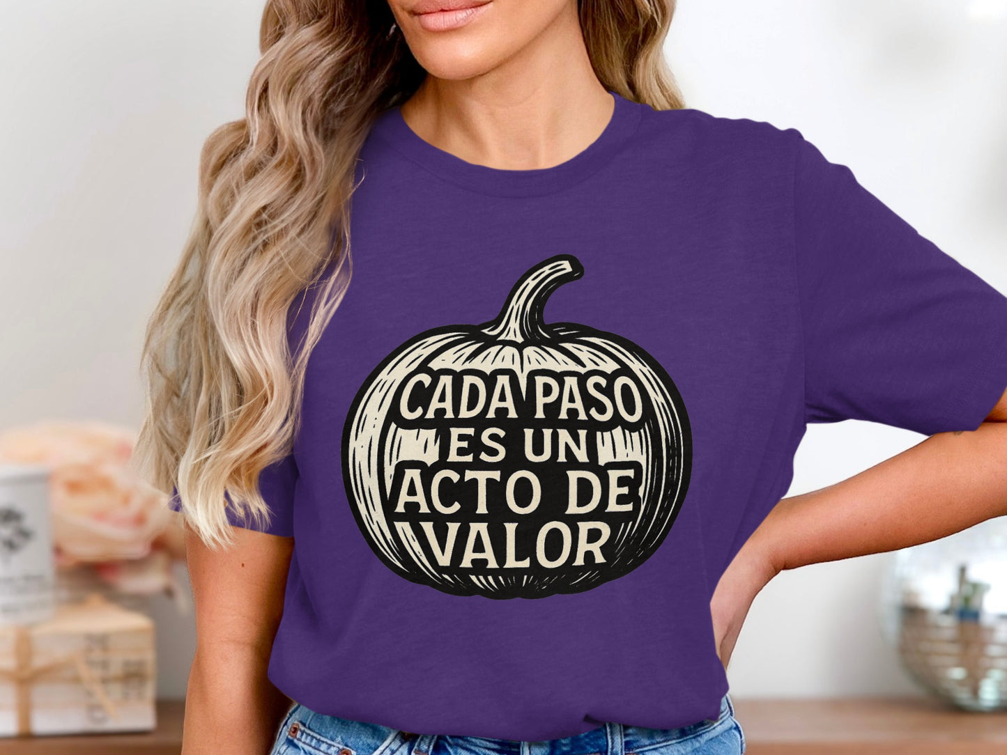 Cada Paso Es Un Acto De Valor Printed Shirt Product