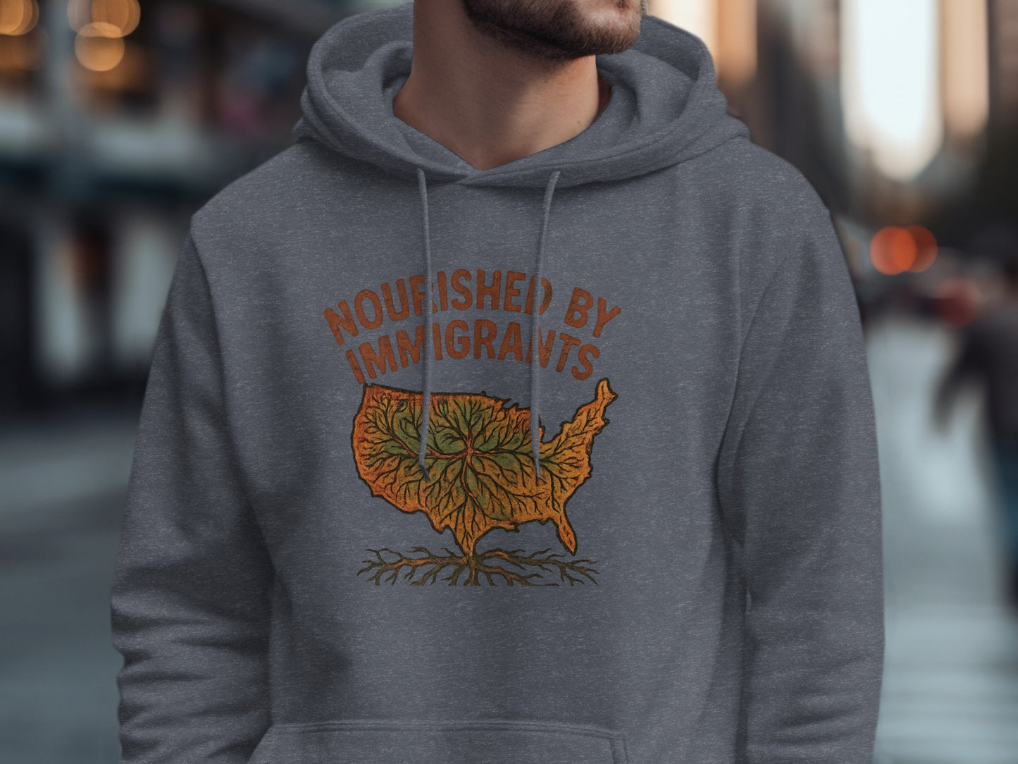 Nourished by Immigrants Graphic Hoodie Product