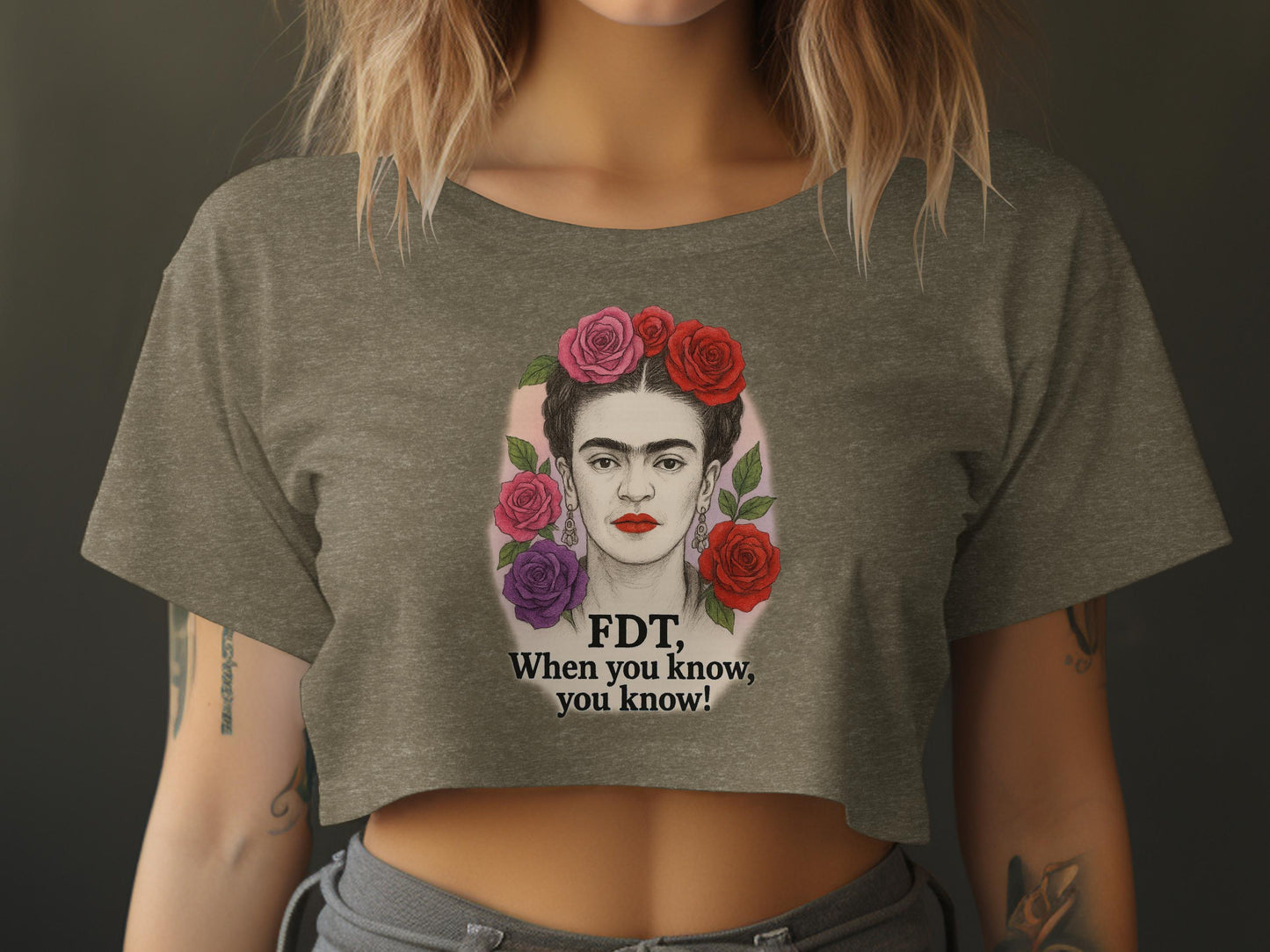 FDT When You Know You Know Floral Graphic T-Shirt product