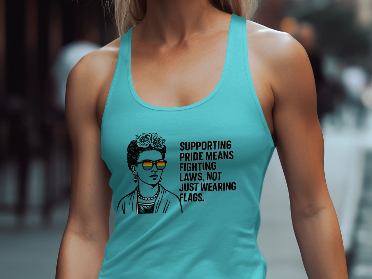 Supporting Pride Means Fighting Laws Tank product