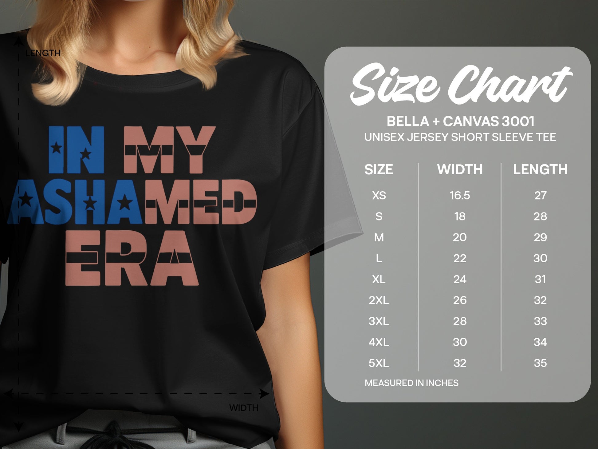 In My Ashamed Era Unisex Jersey Short Sleeve Tee product