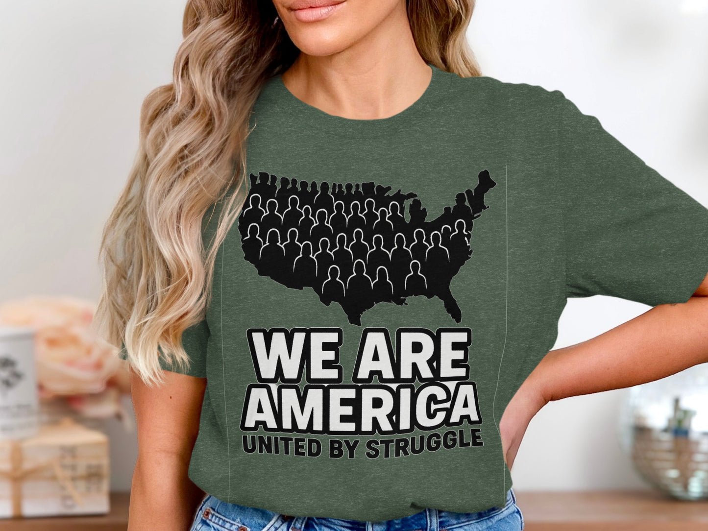 We Are America United By Struggle Graphic Tee product