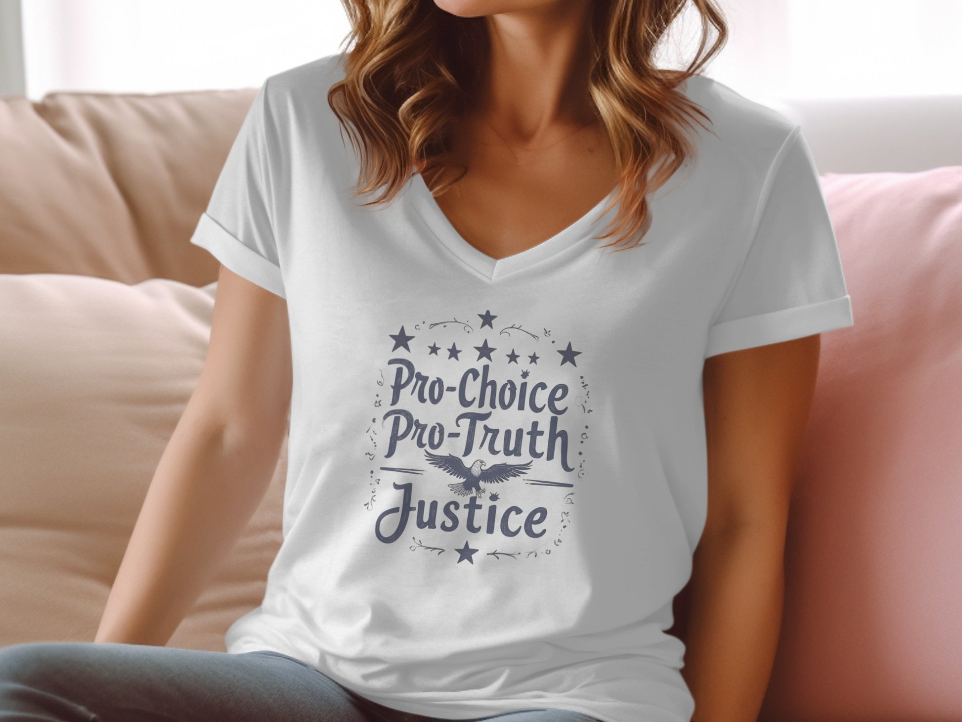 Pro-Choice Pro-Truth Justice Graphic Tee product
