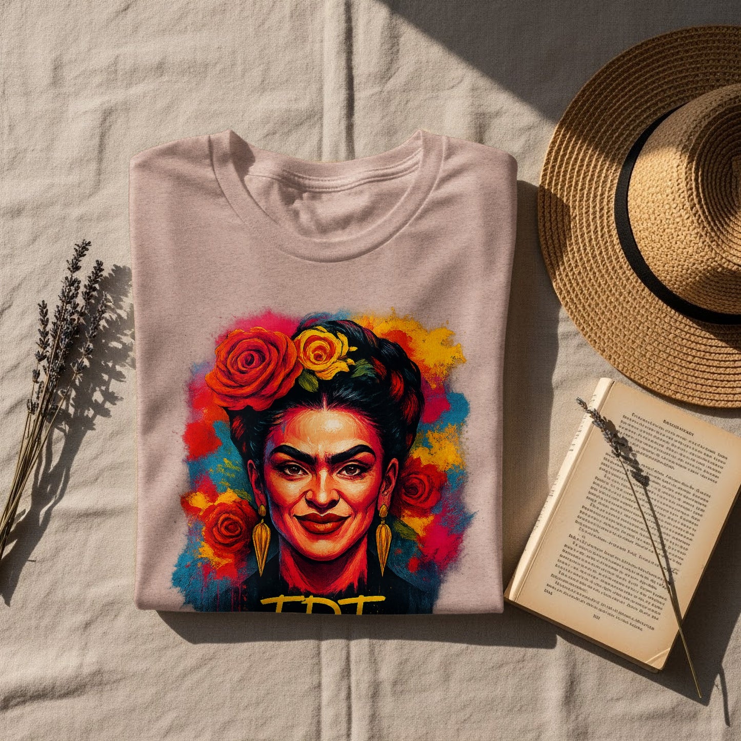 Colorful Artistic Portrait Graphic T-Shirt product
