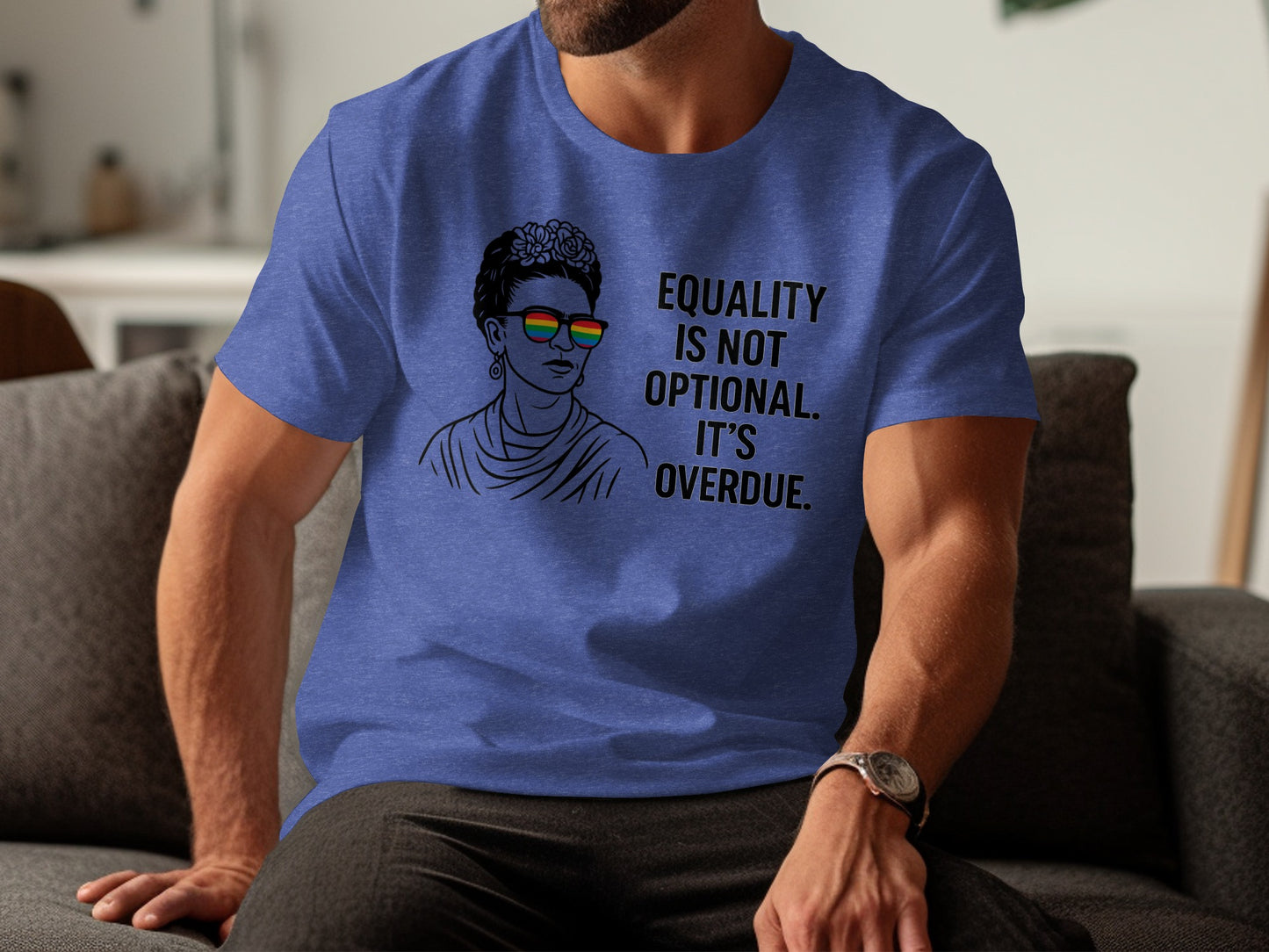 Equality Is Not Optional It's Overdue Graphic T-shirt product