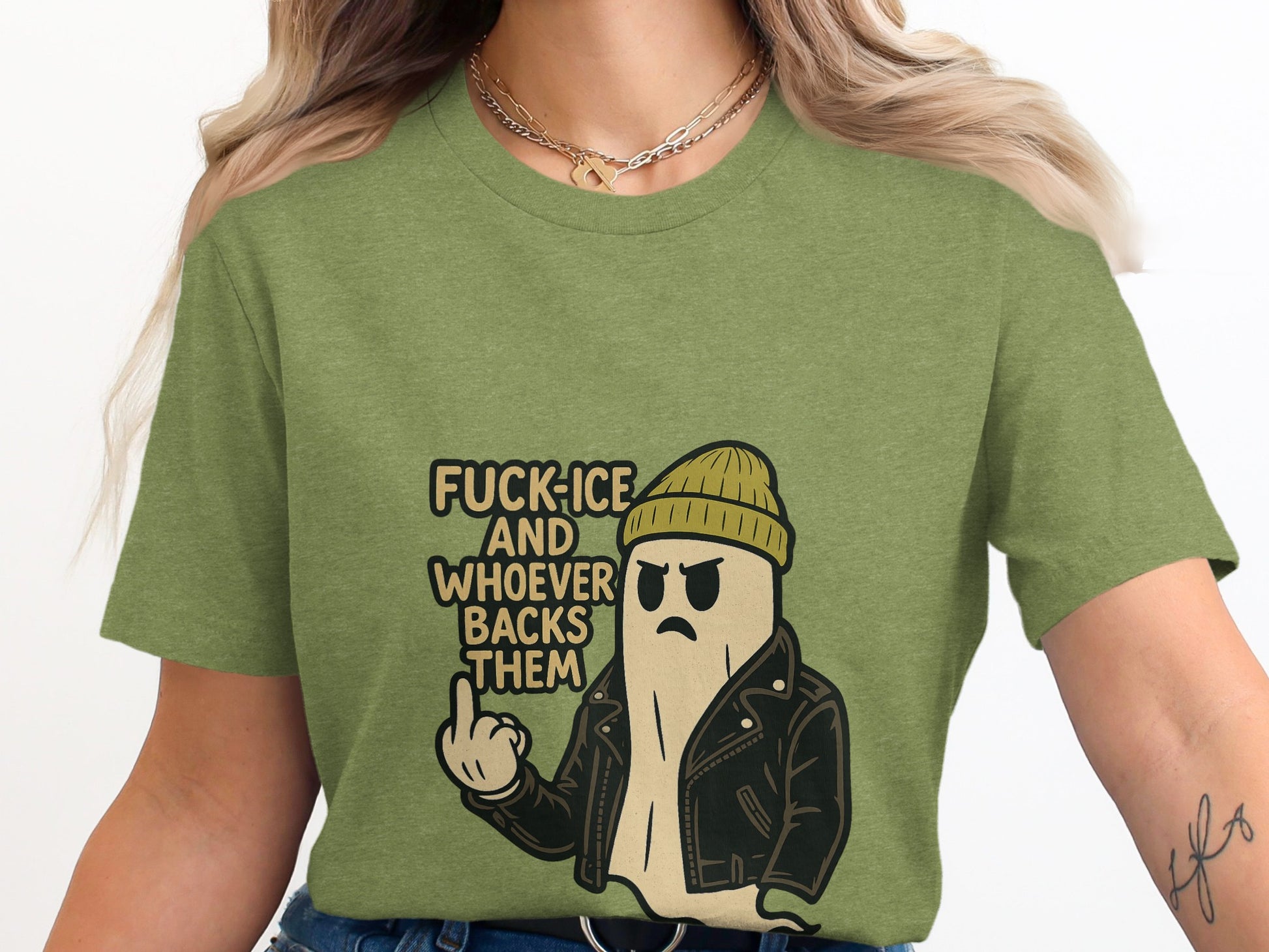 Edgy Statement Character T-Shirt product type