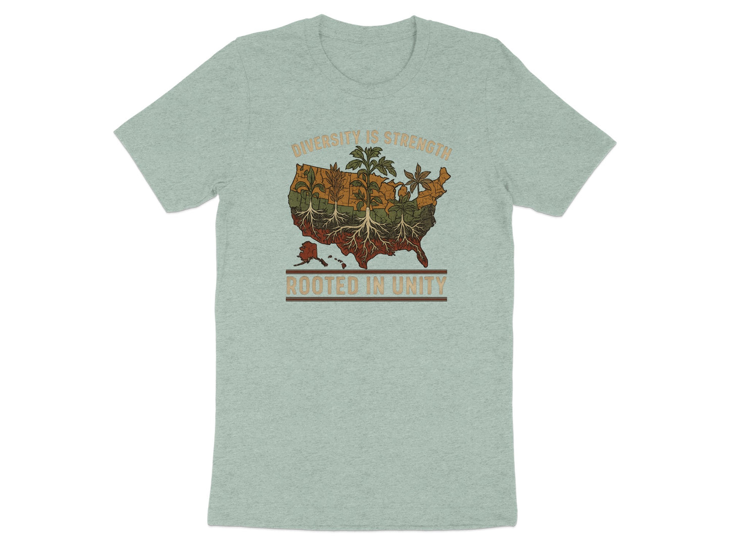 Diversity Is Strength Rooted in Unity T-Shirt product type