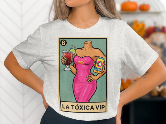 La Tóxica VIP Graphic T-Shirt Fashion Product