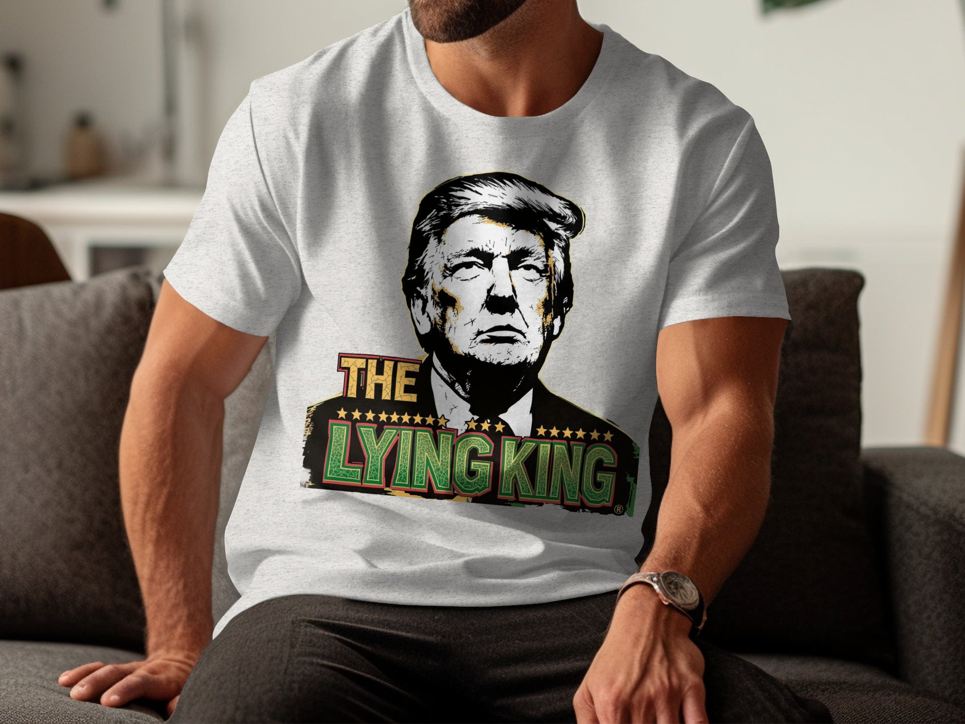 The Lying King Statement Graphic T-shirt product