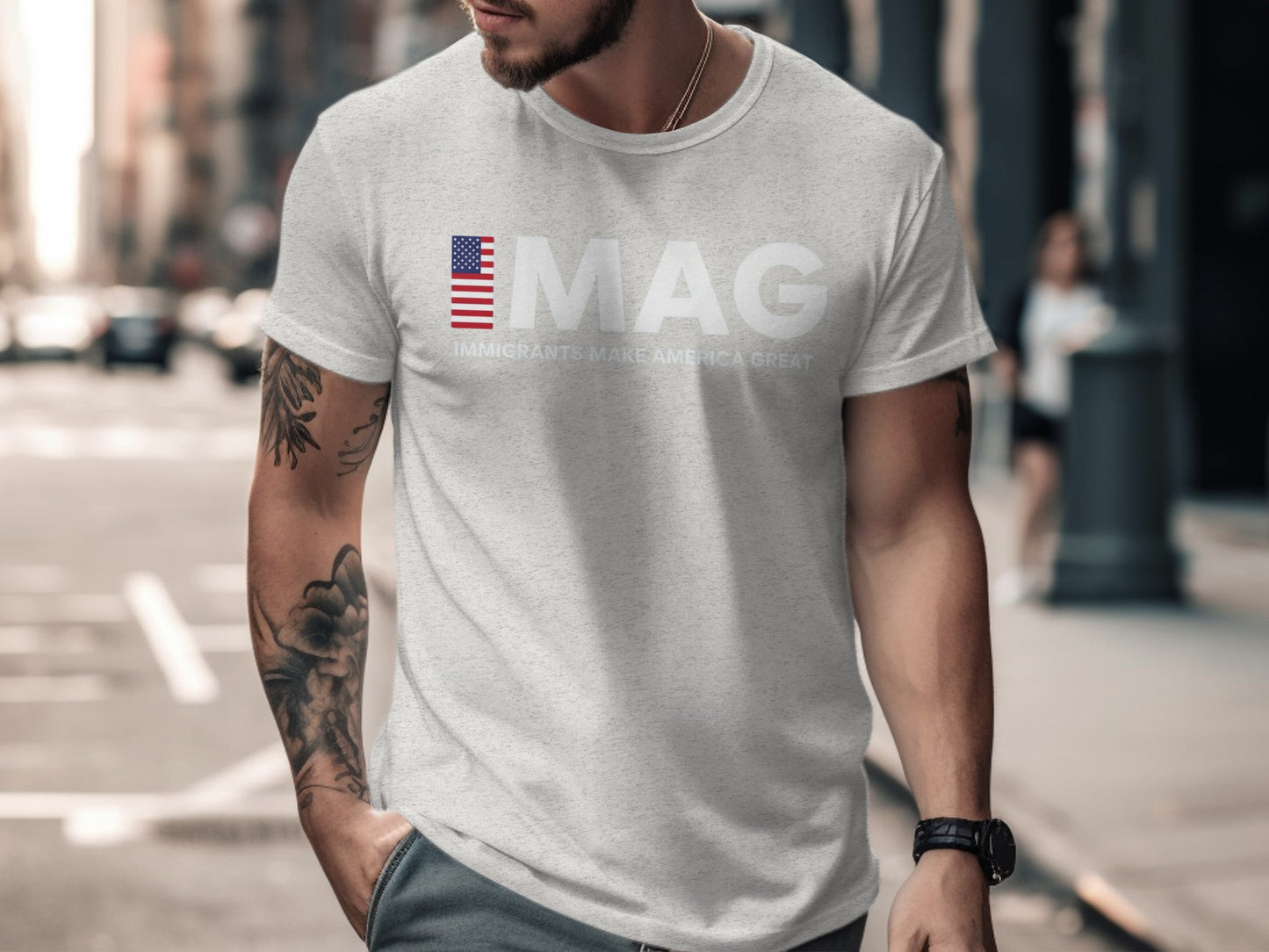 Immigrants Make America Great MAG T-shirt product