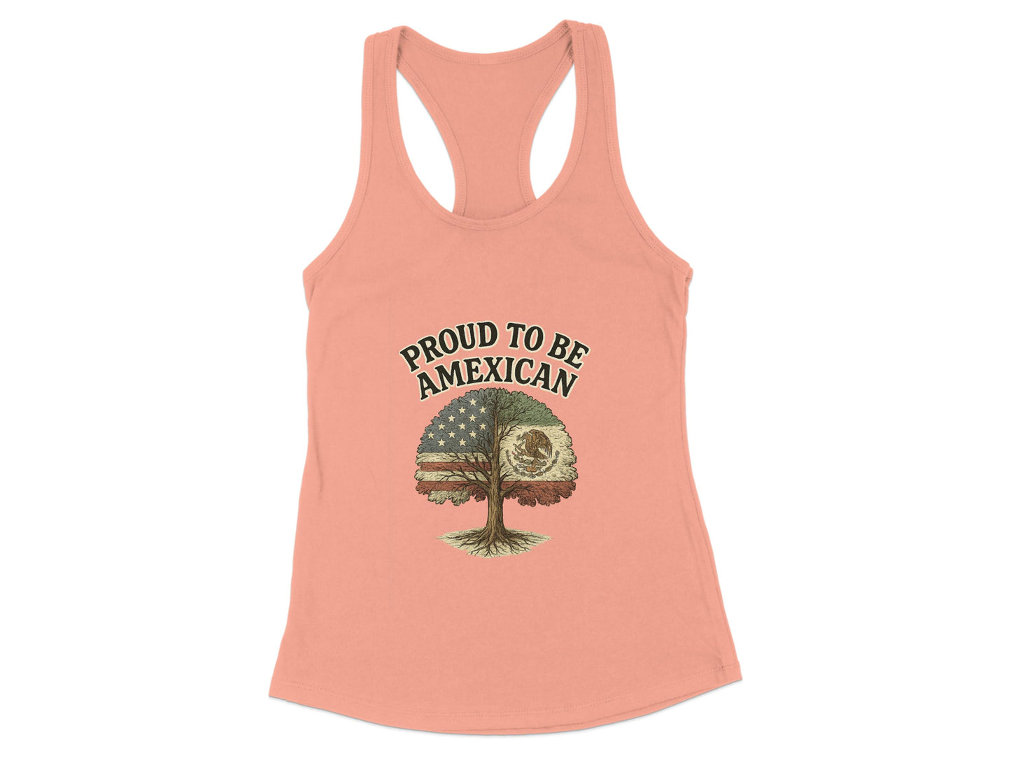 Proud To Be Amexican Tree Print Tank Top product