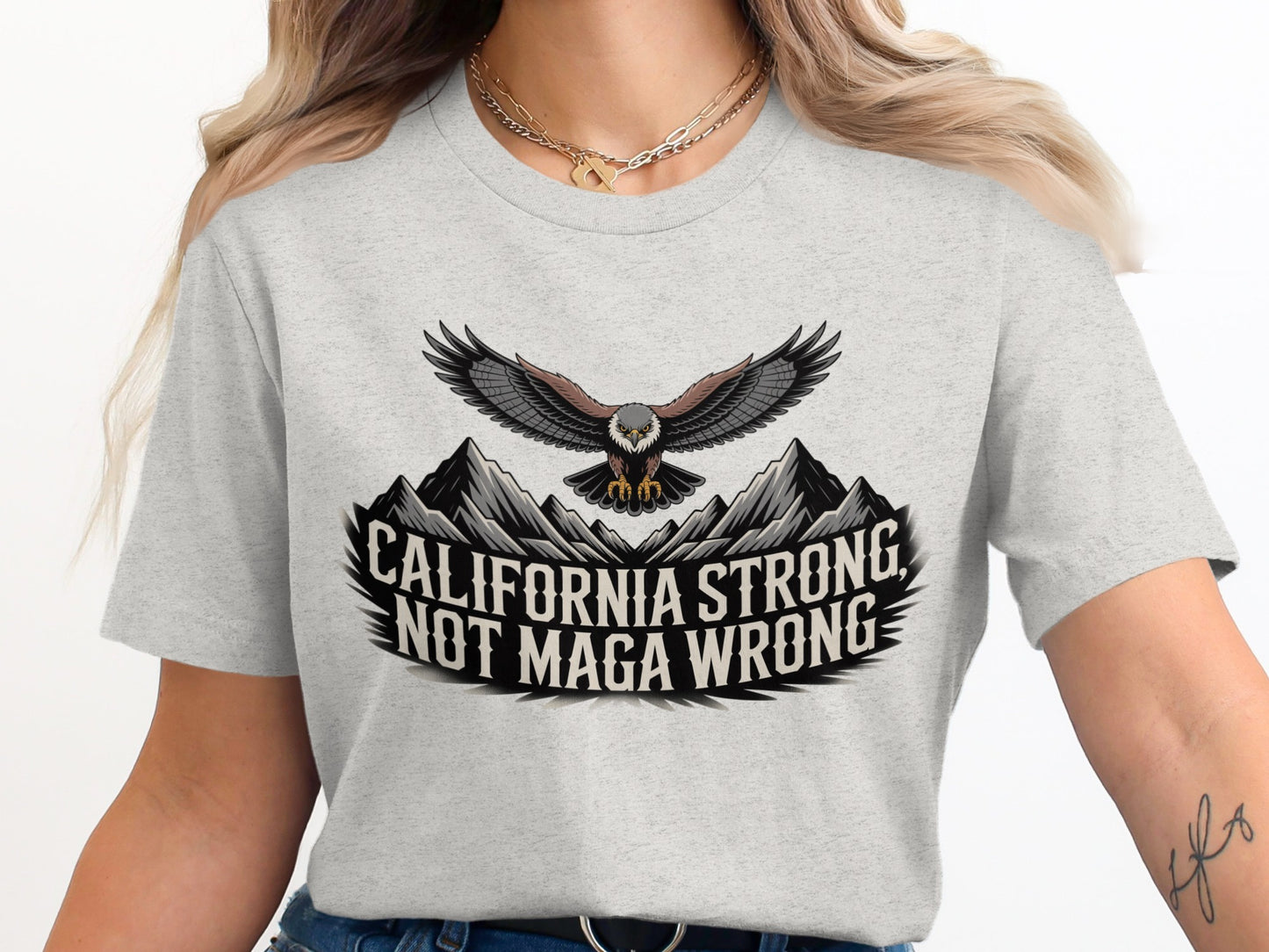 California Strong Not Maga Wrong T-shirt product