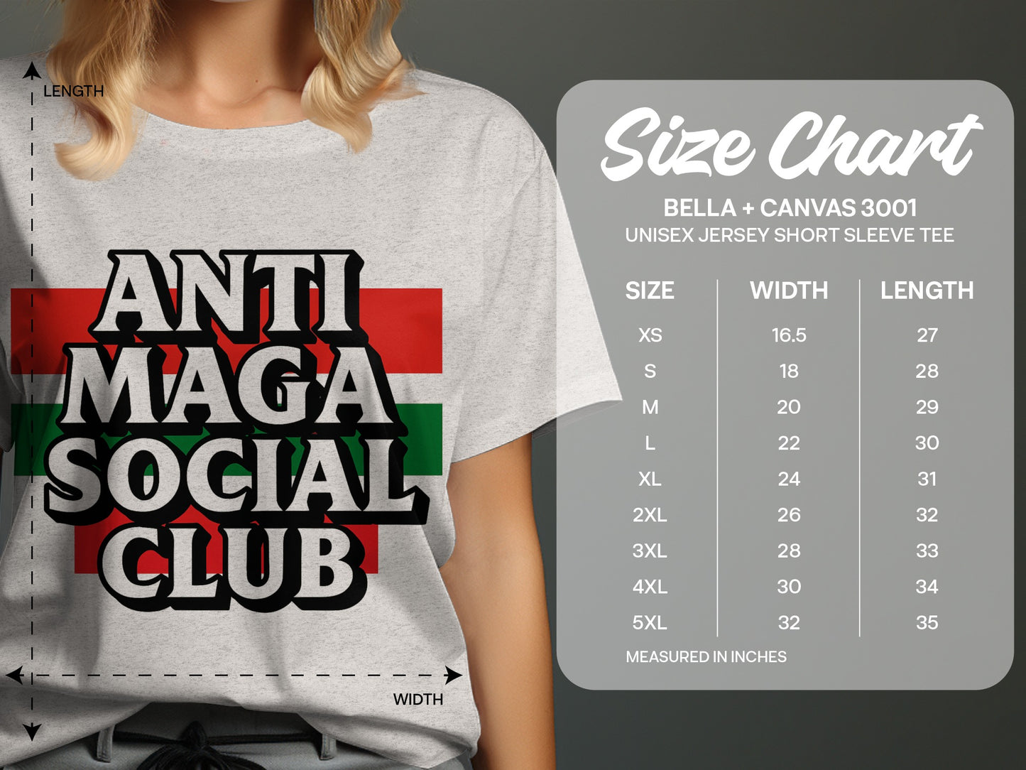 Anti Maga Social Club Unisex Short Sleeve Tee product type