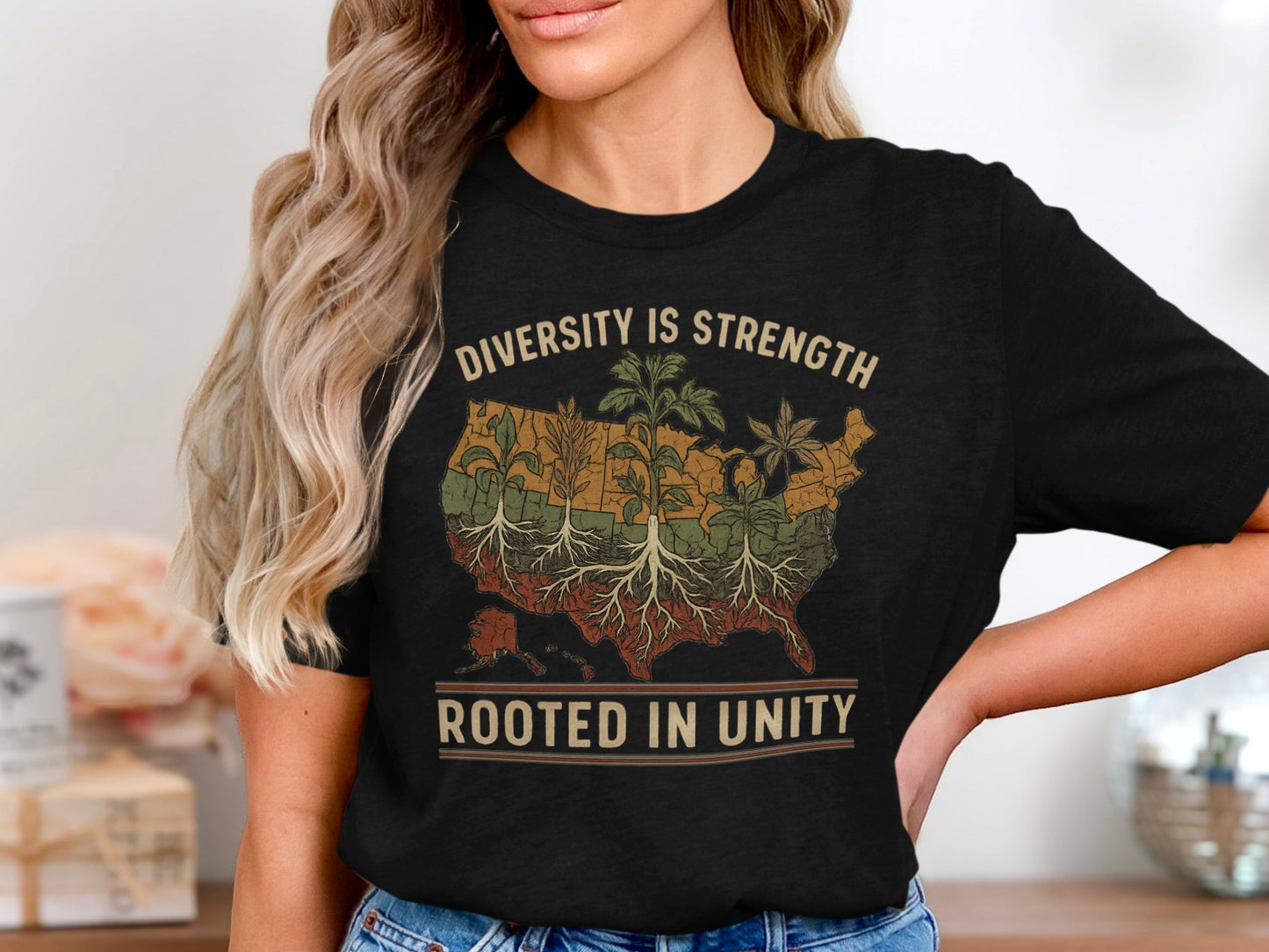 Diversity is Strength Rooted in Unity Shirt product type
