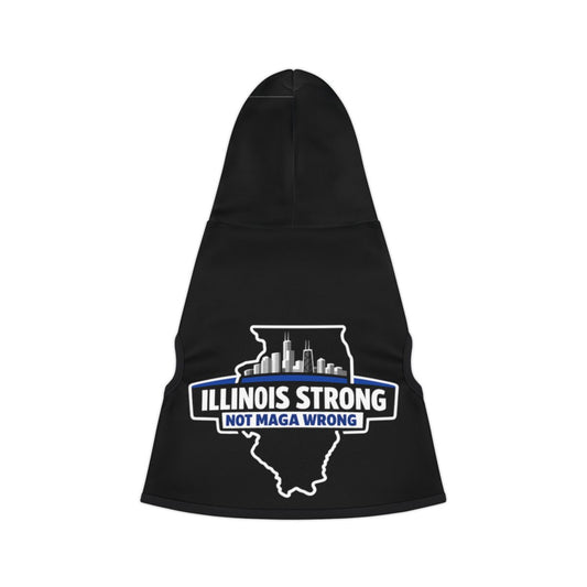 Illinois Strong Not MAGA Wrong Graphic Hoodie