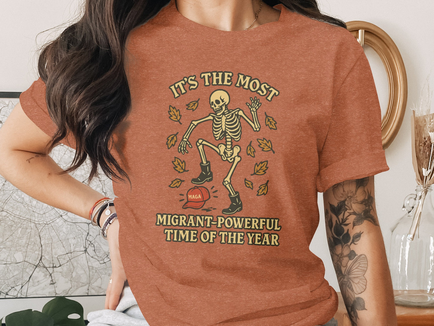 It's the Most Migrant Powerful Time Funny Shirt product