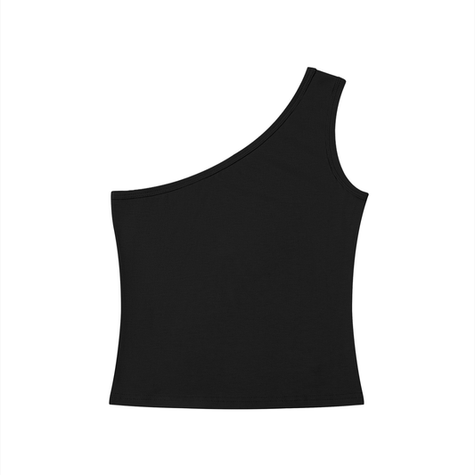 Fuck Ice Tee Women's One-Shoulder Crop T-Shirt