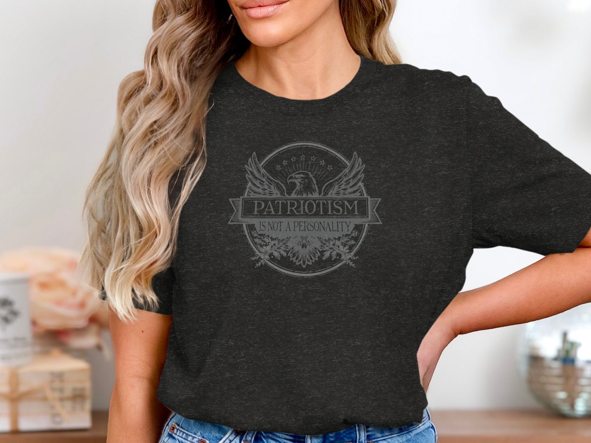 Patriotism Is Not A Personality Graphic T-shirt product