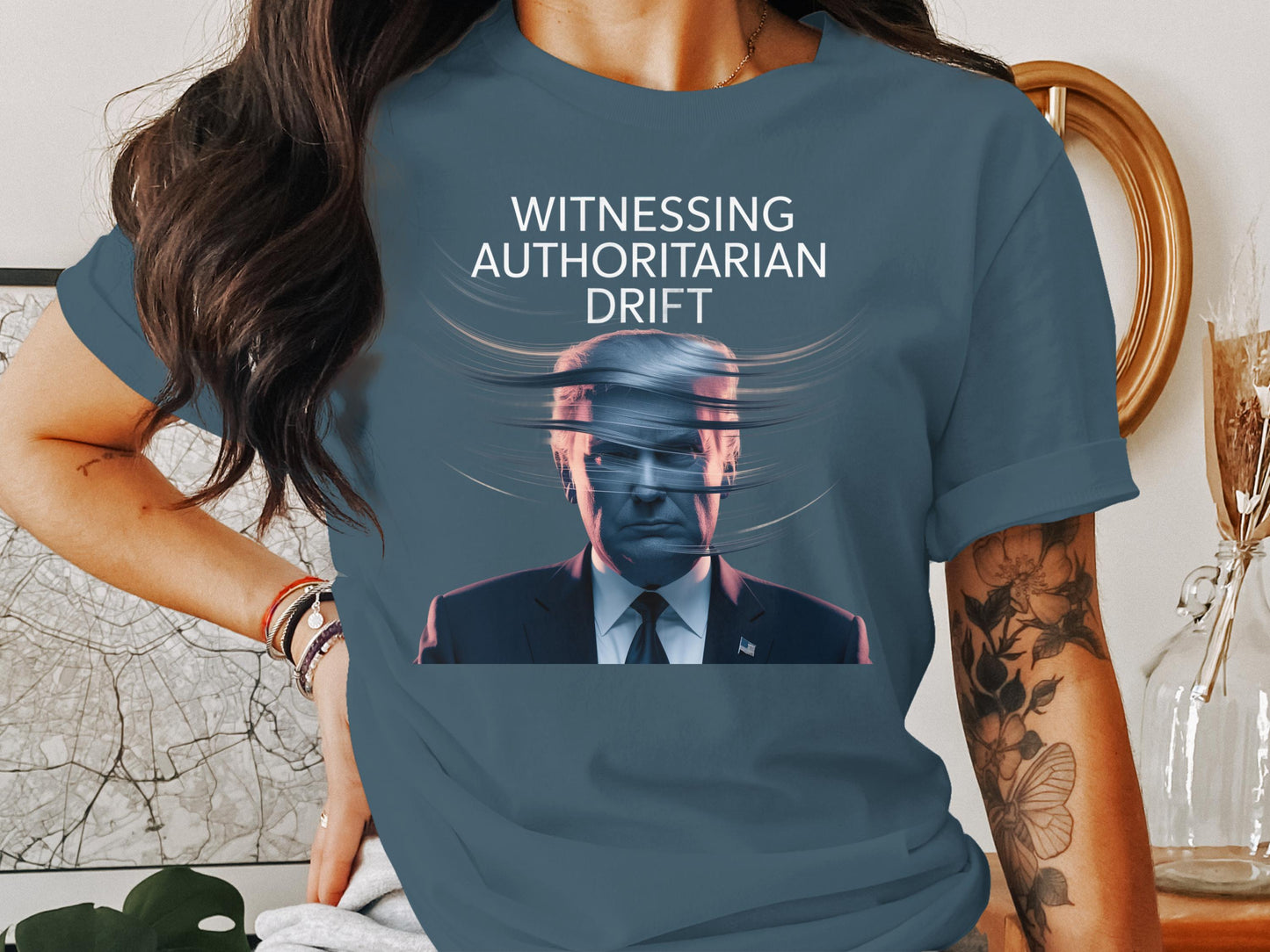 Witnessing Authoritarian Drift Graphic T-Shirt product