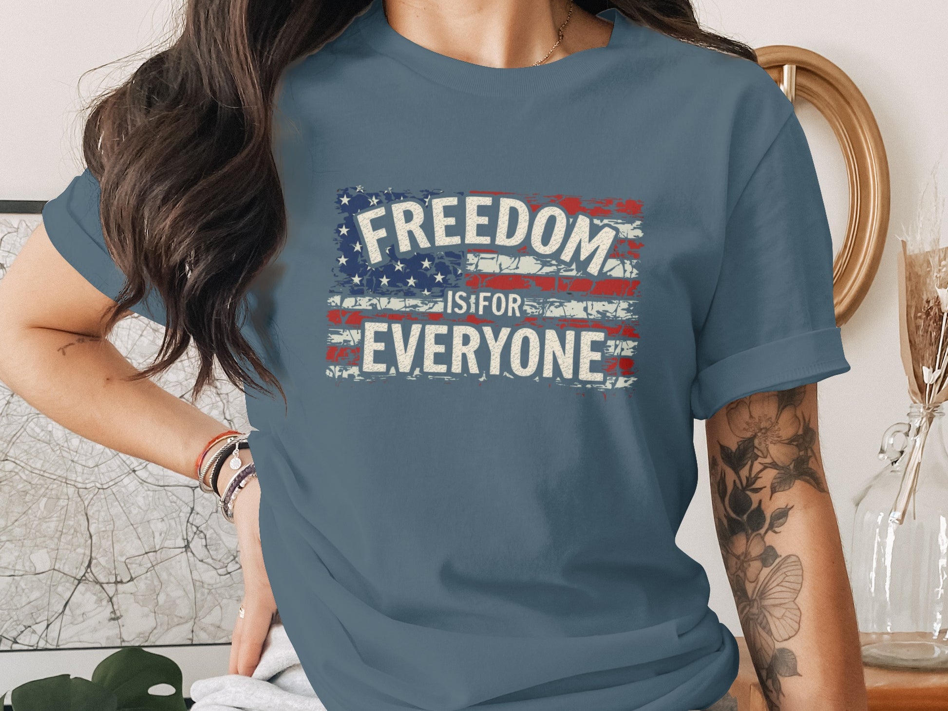 Freedom Is For Everyone Graphic T-Shirt