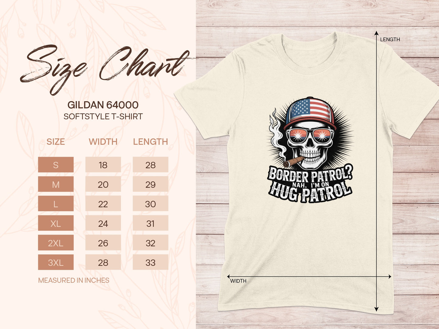 Border Patrol Hug Patrol T-Shirt product type