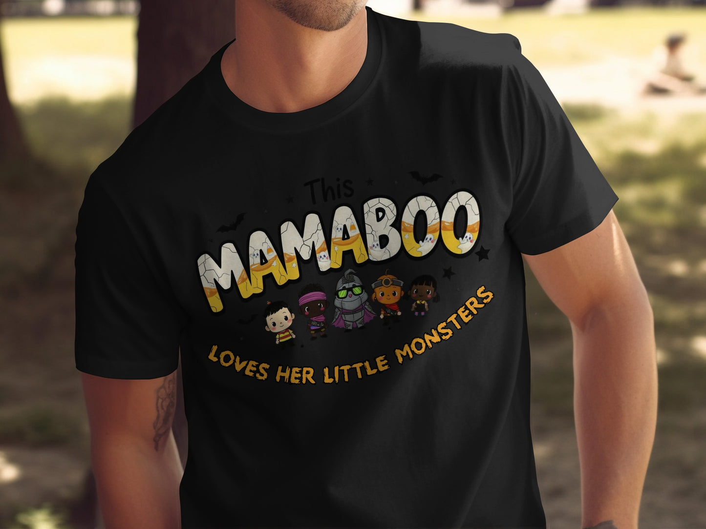 This Mamaboo Loves Her Little Monsters T-Shirt product