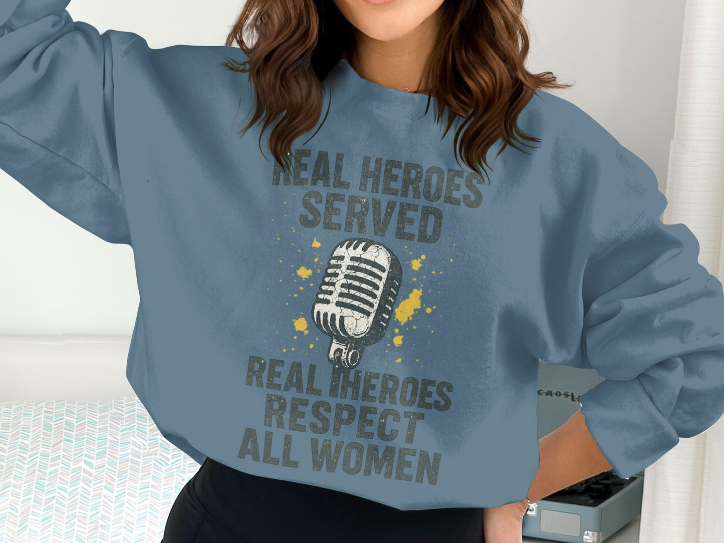 Real Heroes Served Real Heroes Respect All Women product type