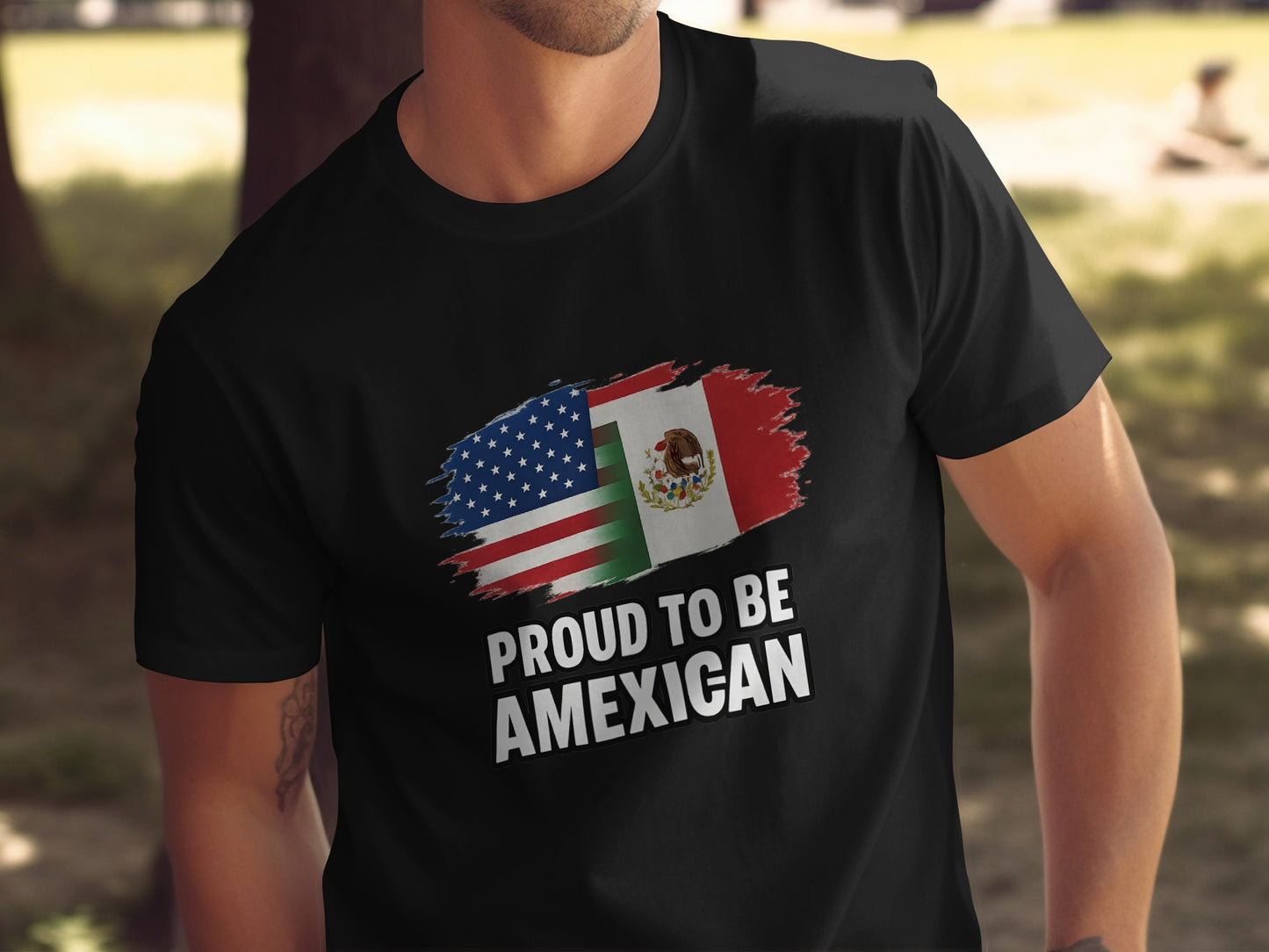 Proud to Be Amexican Flag Graphic Tee product