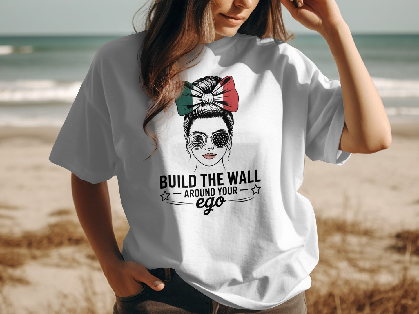 Build the Wall Around Your Ego Graphic T-Shirt product