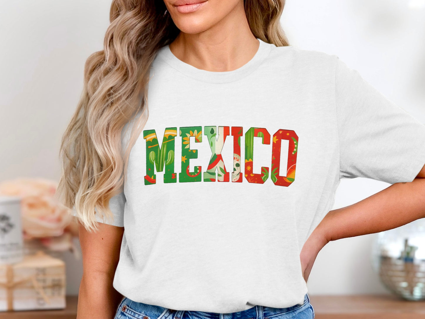Mexico Graphic Print White Shirt product