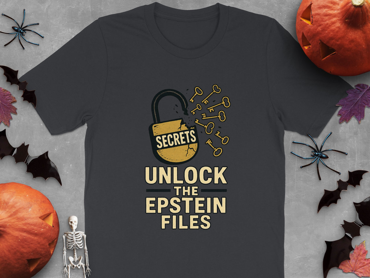 Unlock The Epstein Files Secrets Lock T-shirt product type