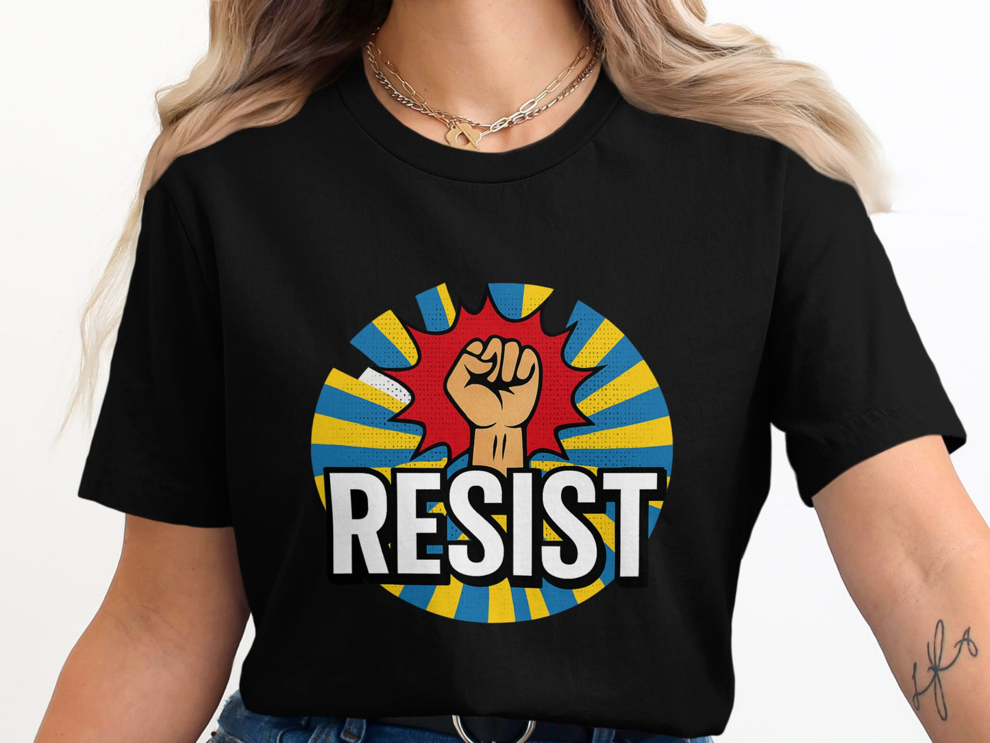 Resist Graphic Shirt For Empowerment Statement product type